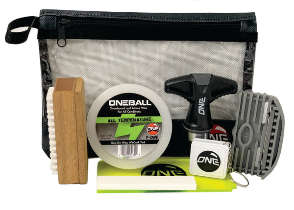 Basic Snowboard Tuning Kit - Snowboard Wax Tuning Kit – ONE MFG Store