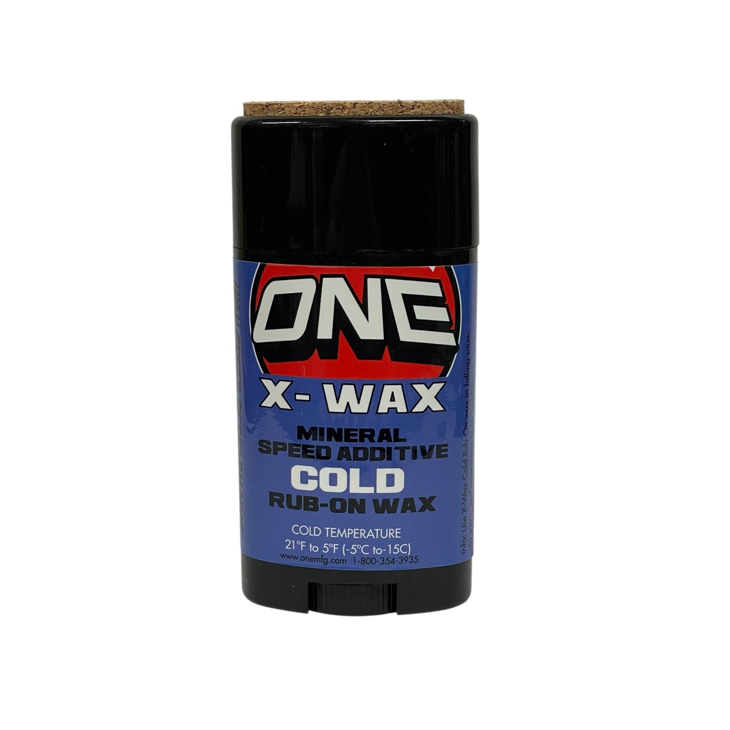 X-Wax Rub-on / Twist-Up Racing Performance Snowboard/Ski Wax  Universal Conditions / Warm/ Cold 50g Mineral Speed Additives Speed