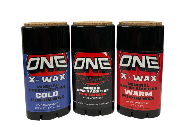 X-Wax Twist Up Rub-on / Twist-up Snowboard Wax Ski Wax – ONE MFG Store