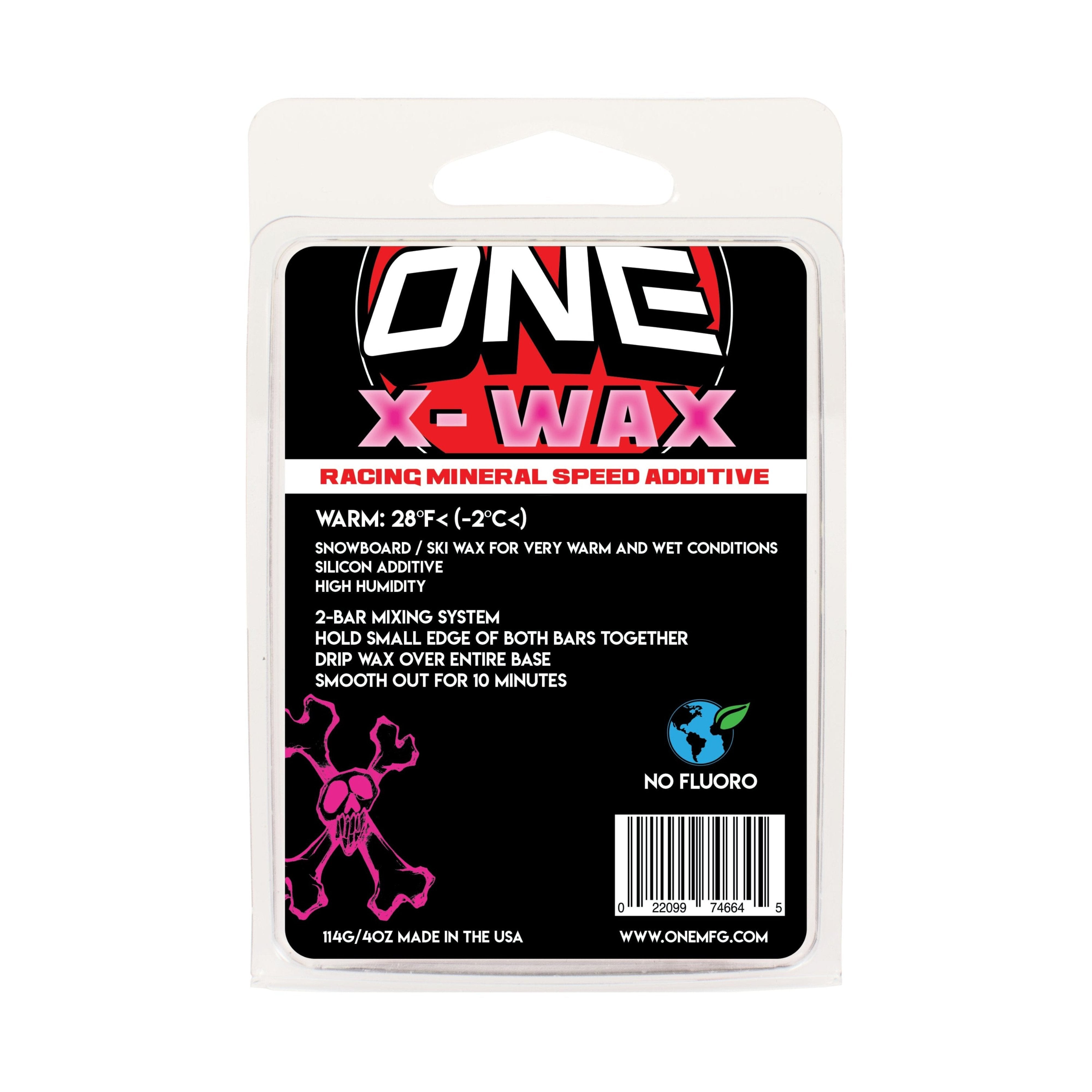X-Wax Warm Snowboard / Ski Wax 114g