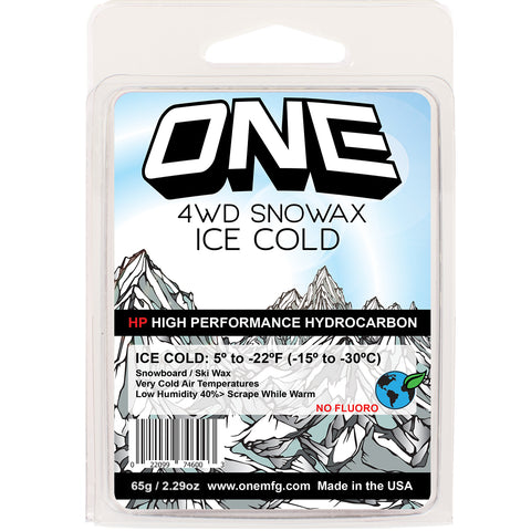 4WD Mini 65g Cold Snowboard Wax / Ski Wax