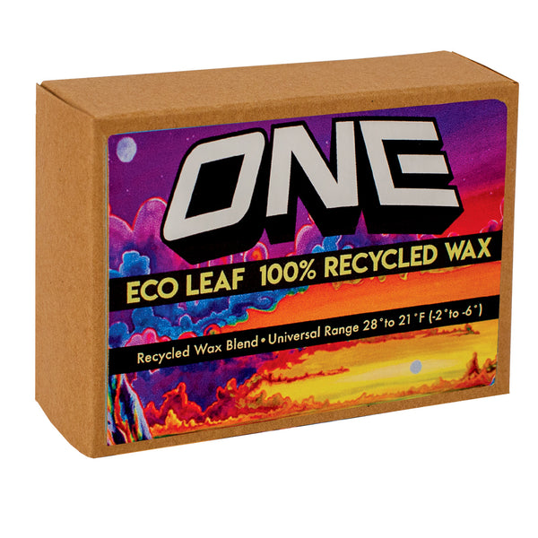 Eco Leaf Bulk 100% Recycled Snowboard Wax - One Mfg - Oneball Snowboard  Accessories – ONE MFG Store