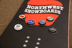 Bottle Caps Snowboard Stomp Pad