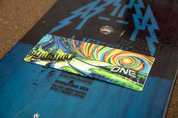 My Backyard Snowboard Stomp Pad - Oneball Snowboard Accessories