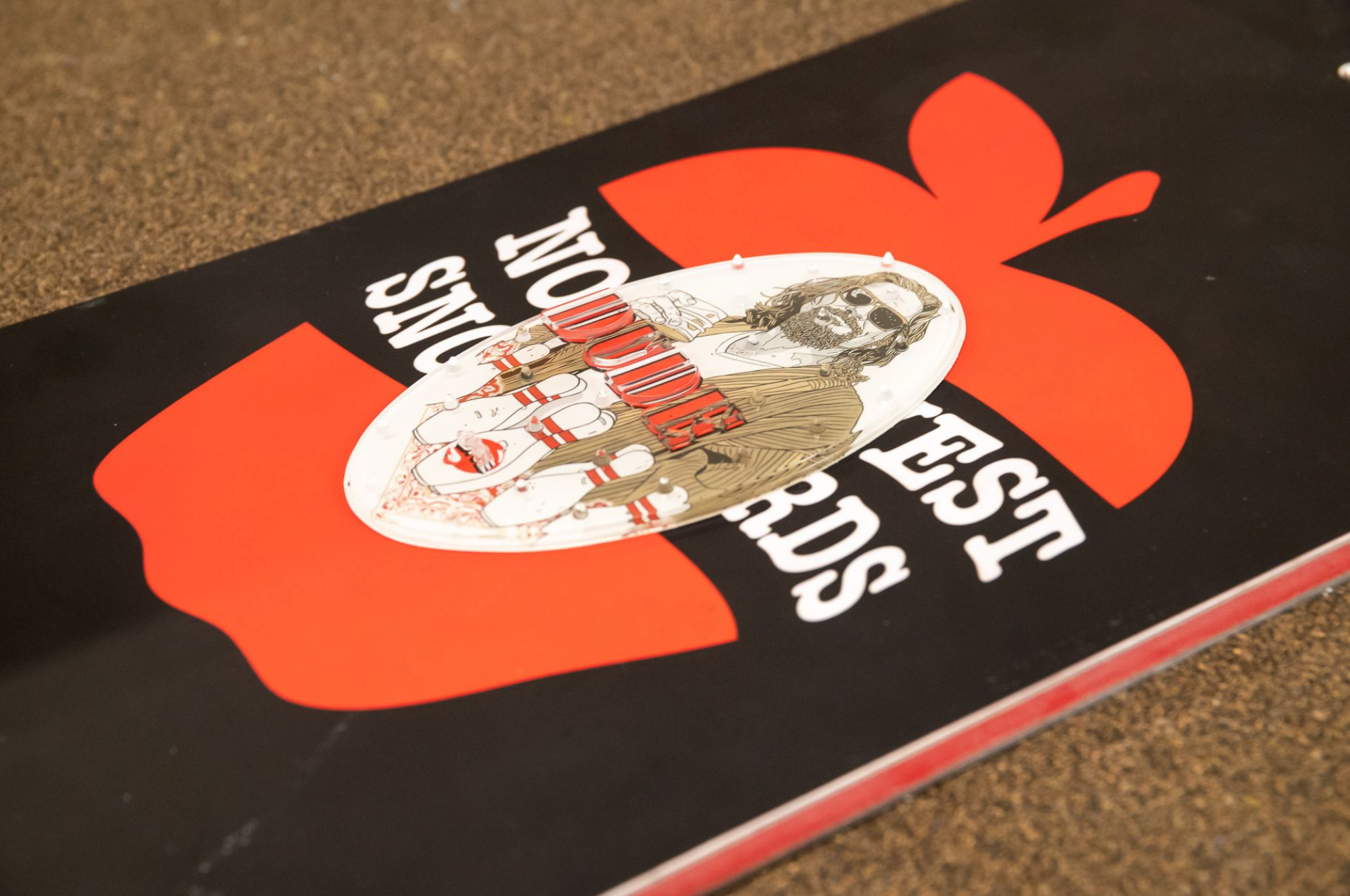 The Dude Snowboard Stomp Pad
