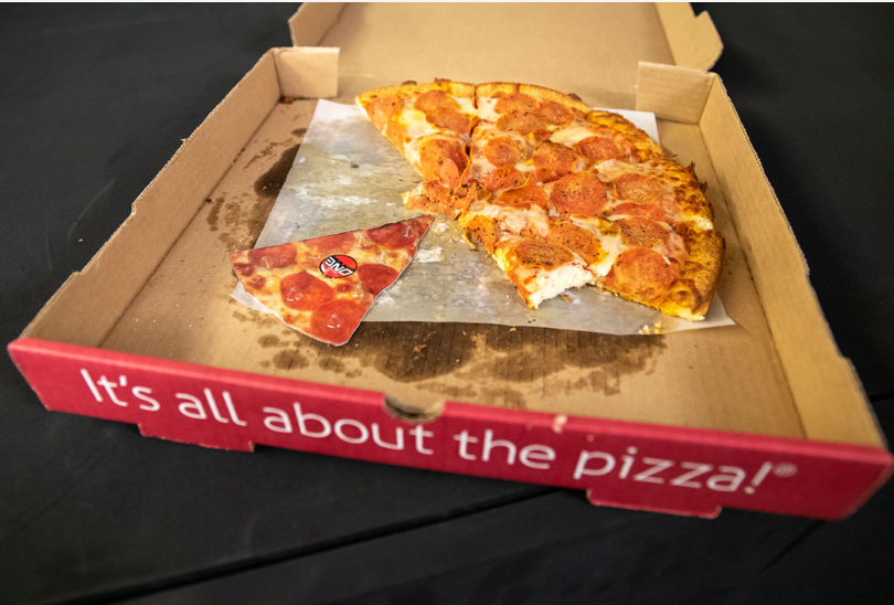 Pizza Slice Snowboard Stomp Pad
