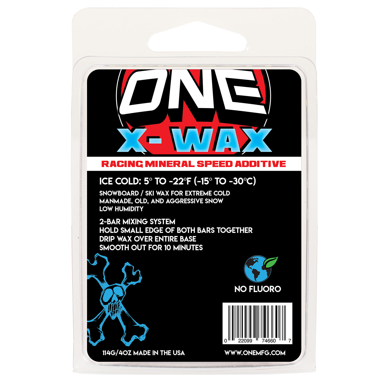 X-Wax Ice Cold Snowboard / Ski Wax 114g