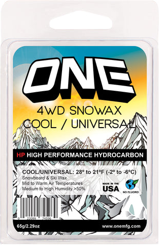 4WD Wax™ Cool/Cold 2.5 Blend Wax-Very Durable and Fast 180g/6.35oz
