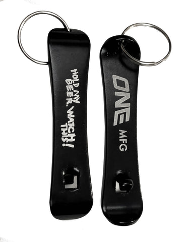 Snowboard Keychain Bottle Opener / HOLD MY BEER, WATCH THIS!