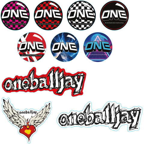 ONE MFG Sticker Pack Assorted 6 pack
