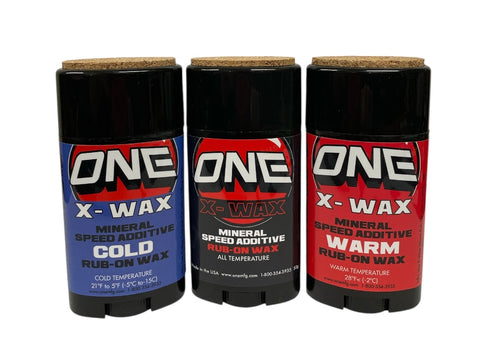 X-Wax Rub-on / Twist-Up Racing Performance Snowboard/Ski Wax  Universal Conditions / Warm/ Cold 50g Mineral Speed Additives Speed