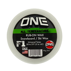 F1 Rub-On All Temperature/ Universal Speed Conditions Formula- Snowboard / Ski Wax 85g