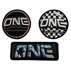 ONE MFG  Woven Patch Set (3) piece- Made in USA