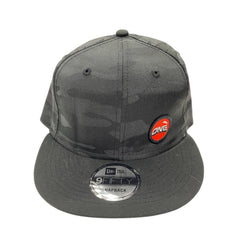 ONE MFG Black on Black Camo Ball Cap with woven patch.
