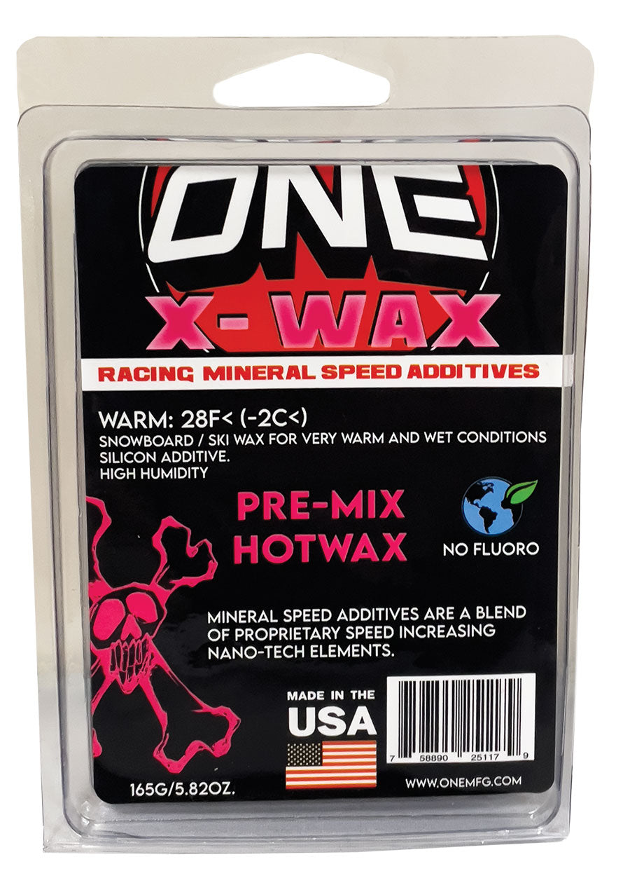 X-Wax Mineral Speed Additive Race Wax Snowboard / Ski Wax 165g PRE-MIX