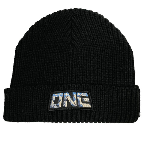 ONE MFG Beanie / Heavy Gage Ribbed New Era-Thick- Black - Limited Run