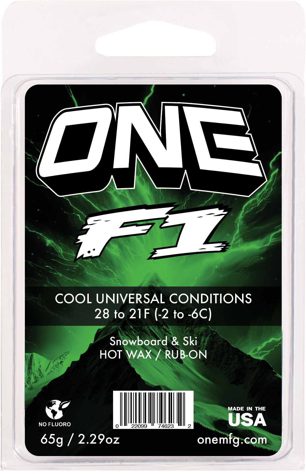 F1 Cool Universal Conditions Snowboard / Ski Wax