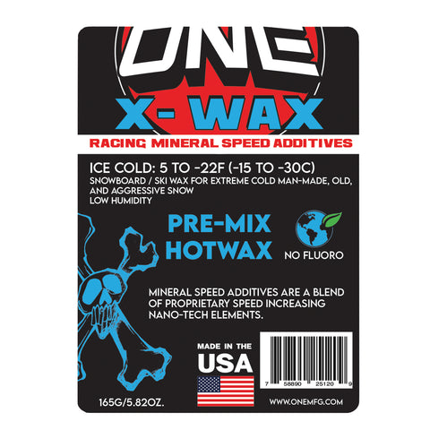 X-Wax Bulk Snowboard / Ski Wax Mineral Speed Additive Formula 750g / 1.65lbs.