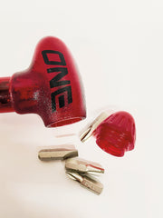 Retro Ratcheting Pocket Screwdriver w/micro scraper