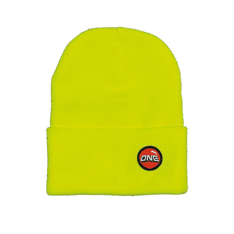 ONE MFG Yellow Beanie / (Pow Hunter) Limited Run