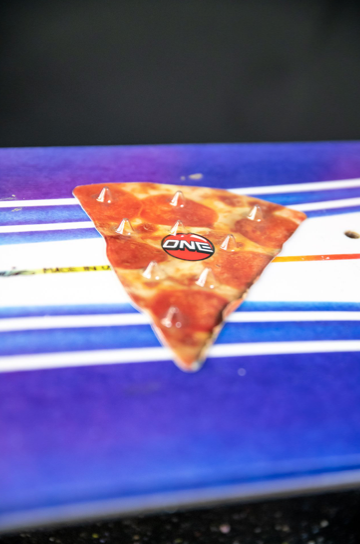 Pizza Slice Snowboard Stomp Pad