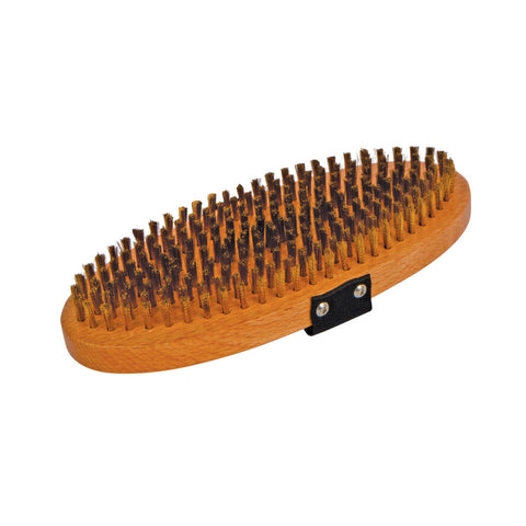 Oval Brass Waxing Brush