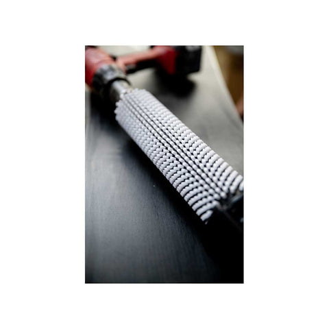 Roto-Brush 11" Nylon Snowboard / Ski Waxing Brush / Includes Handle / Guard