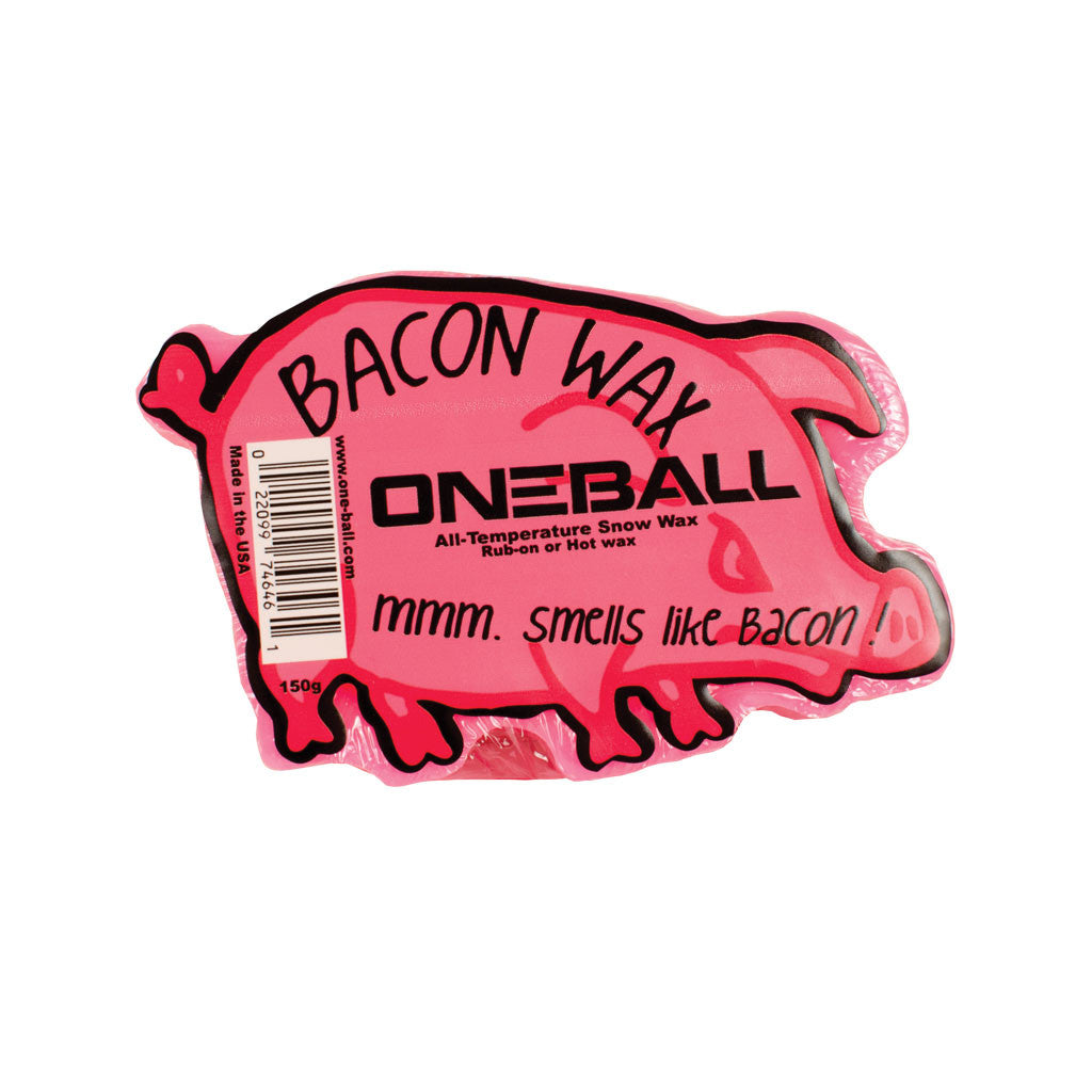 Bacon Scented Ski and Snowboard Wax - One Mfg - Oneball Snowboard Accessories